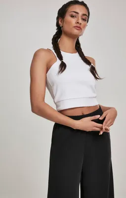 Immagine prodotto di Urban Classics - Top corto squadrato da donna bianco - XS