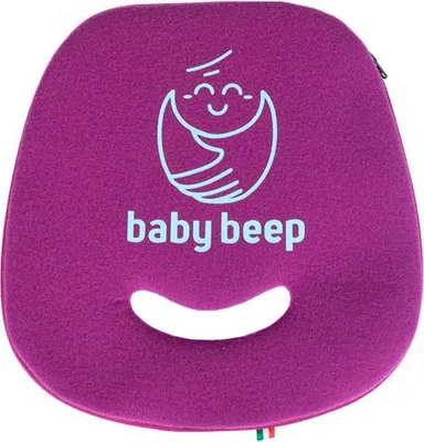 Zdjęcie produktu dla Baby Beep BBRC1, Różowy, Inteligentna podkładka do fotelika samochodowego