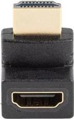 Immagine prodotto di Lanberg Adattatore HDMI(M) -> HDMI(F) 4K angolato superiore nero