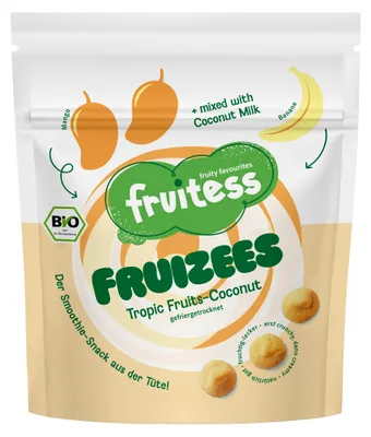 Produktbild von FRUITESS FRUIZEES Tropic Fruits-Coconut, 20g