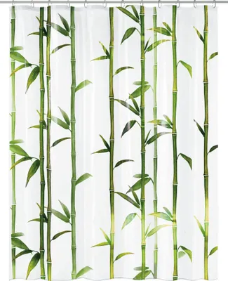 Produktbild von Kleine Wolke Duschvorhang Bamboo 180x200 cm Grün