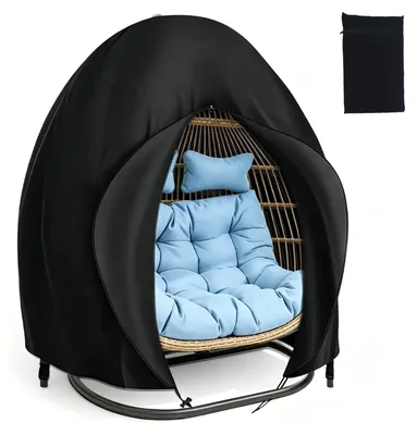 Imagen del producto de Omgoods - Funda para hamaca colgante con cremallera, 200 x 230 cm, impermeable