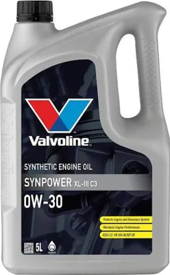 Produktbild von Valvoline SynPower XL-III C3 für 0W-30 5 Liter Motoröl Motorenöl Longlife-04 229.31 229.51 229.52 C30 504 00 507 00 Öl