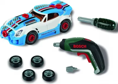 Produktbild von Theo Klein 8668 - Bosch mini - Auto Tuning Set mit Akkuschrauber + Schraubendreher