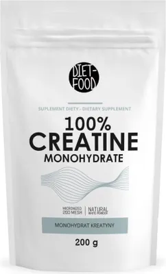 KREATYNA MONOHYDRAT 200 g - DIET-FOOD