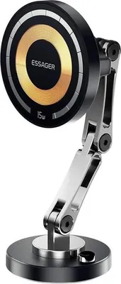 Obrázek produktu pro Essager Magnetický držák do auta s bezdrátovým nabíjením 15W – černý