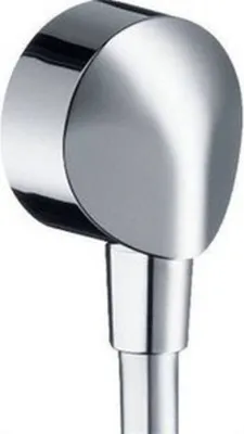 Image de Hansgrohe Fixfit Coude de raccordement mural E DN 15 (1/2") No. 27454 chromé