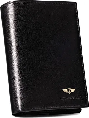 Produktbild von Peterson Portemonnaie aus Leder für Männer Abbo schwarz One size