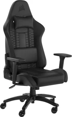 Produktbild von CORSAIR Gaming Stuhl TC100 RELAXED - Leatherette (Black)