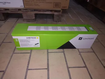 Obrázek produktu pro Lexmark 24B7608, 12000 str., Žlutá, 1 kusů