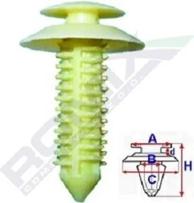 Image de 10x ROMIX B22302 Clip