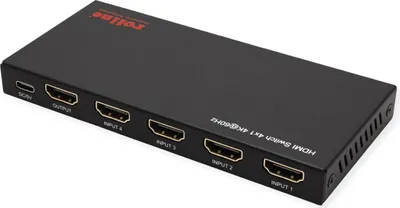 Immagine prodotto di Switch HDMI 4K ROLINE, 4 vie, con telecomando