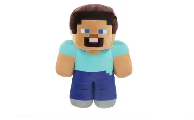 Image de Peluche OttoSimon Minecraft Steve 44 cm