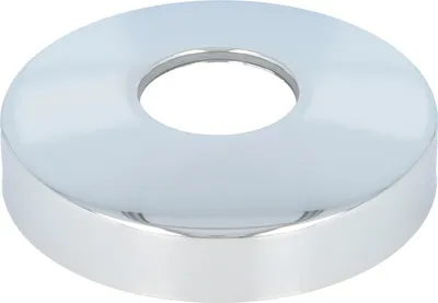 Produktbild von tecuro Siphonrosette Innen-Ø 32 mm x Außen-Ø 90 mm x Höhe 20 mm, Messing verchromt