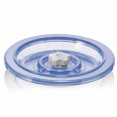 Image de Magic Vac ACO1012 Couvercle/cloche de service Bleu, Blanc Plastique Rond Couvercle alimentaire