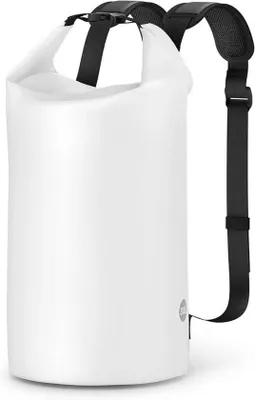 Produktbild von Famanu Dry Bag Rucksack 30 Liter - Wasserdicht für Strand, Schwimmen, Camping und Kajakfahren