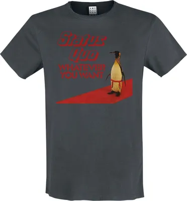 Produktbild von Status Quo T-Shirt Herren Amplified Collection - Whatever Penguin charcoal XL