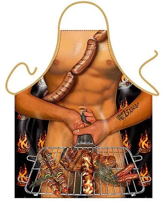 Immagine prodotto di Grembiule da Barbecue Uomo Nudo