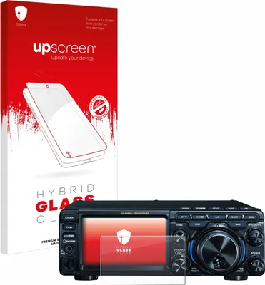 Produktbild von upscreen Schutzglas für Yaesu FT-710 Schutzfolie Panzer Folie Glas Display Schutz klar