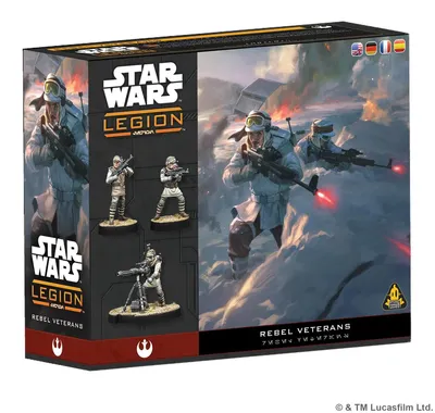 Zdjęcie produktu dla Rozszerzenie "Weterani Rebelii" do gry Star Wars: Legion - wersja angielska
