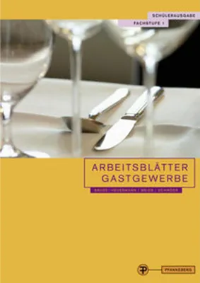 Image de Arbeitsblätter für das Gastgewerbe Fachstufe 1 Schülerausgabe