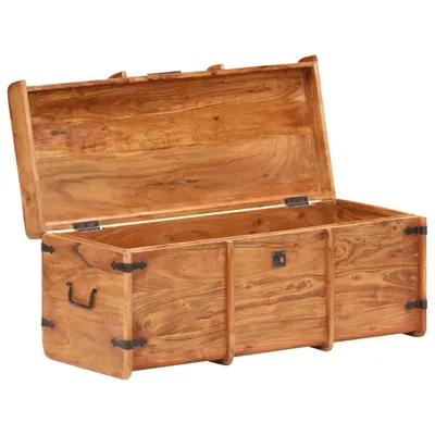 Zdjęcie produktu dla vidaXL Komoda 90x40x40 cm z litego drewna akacjowego