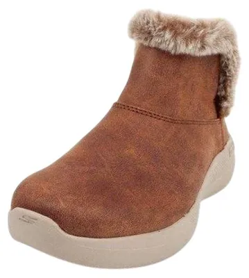 Image de Skechers - Bottes de neige « Go Walk » pour femmes, plastique PP11636 (37,5 EU) (marron)