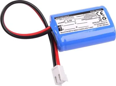 Produktbild von LiFePO4 6,4 V 1000 mAh Starlet-Akkupack - L50 x B36 x H18 - 96052