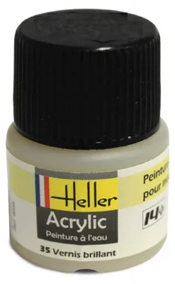 Produktbild von Heller 9035 -  Peinture Acrylic 035 vernis brillant, 12ml - Neu