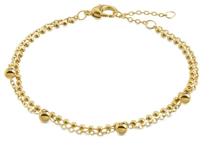 Boccia 03050-02 Damen-Armband Titan Vergoldet 1