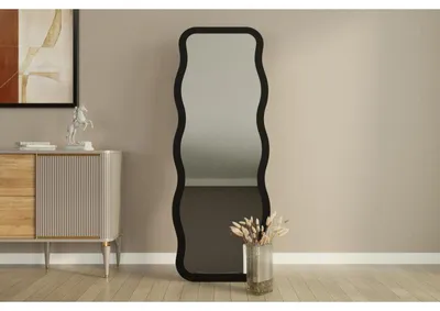 Image de Miroir Plein Pied - 50 x 160 cm - Noir