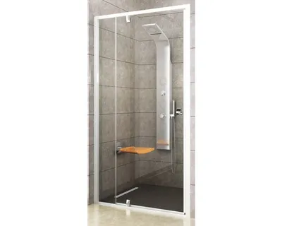 Obrázok produktu pre Sprchové dvere RAVAK Pivot PDOP2-110 white + Transparent 03GD0100Z1