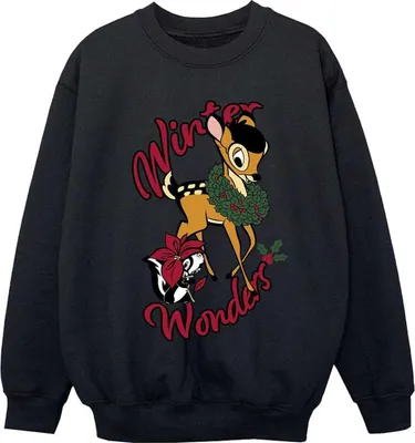 Obrázok produktu pre Bambi - Mikina „Winter Wonders“ pre dievčatá BI53350 (104) (čierna)