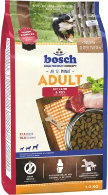 Immagine prodotto di Bosch 1 kg di agnello e riso per adulti