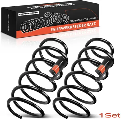 Image de Frankberg 2x Ressort de Suspension Essieu Arrière pour Toyota Land Cruiser 80 J8 4.2L 4.5L 1992-1997