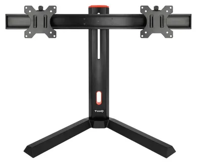 Obrázek produktu pro TooQ DB1402TN-B, Volně stojící, 7 kg, 43,2 cm (17"), 68,6 cm (27"), 100 x 100 mm, Černá, Červená