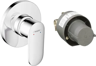 Immagine prodotto di Hansgrohe Vernis Blend - Miscelatore da incasso per doccia con corpo, cromo 71663000