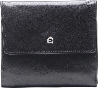 Produktbild von Esquire Wiener Schachtelbörse Leder Geldbörse Portemonnaie (8KF) TOSCANA schwarz 0039-48-00