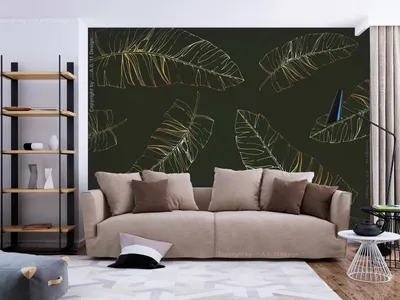 Produktbild von Vlies Fototapete Natur 400x280 cm Tapeten Wandtapete XXL Pflanzen Blätter Botanik b-C-10208-a-c