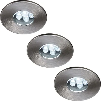 Produktbild von Massive Einbauspot 590233110, Einbaustrahler, 3 Glühbirne(n), LED, 230 V, Weiß