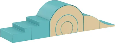 Imagen del producto de Juego de 5 bloques de construcción blandos para bebés y niños pequeños