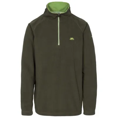 Produktbild von Trespass Blackford Anti-Pilling Microfleecejacke mit 1/2 Reißverschluss, Olive, XS