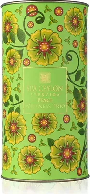 Produktbild von Spa Ceylon PEACE Wellness Set mit Bio-Zitronengras, Lavendel, Pfefferminze