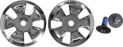 Produktbild von Nolan N70-2 Gt Spsrw00000012 Helmvisier-schrauben-set Silber Silber One Size