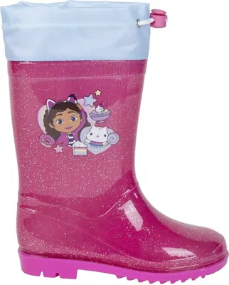 Produktbild von Gabby´s Dollhouse Kinder-Regenstiefel Wasserdichte für Mädchen 23