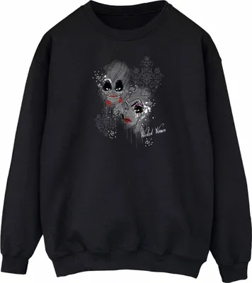 Produktbild von Disney - "Wicked Women" Sweatshirt für Damen BI2129 (M) (Schwarz)