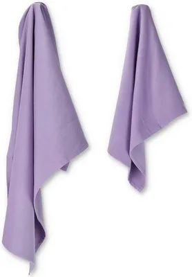 Produktbild von Mikrofaser Handtuch Set (2 Stück) - Absorbierend & Schnell Trocknend