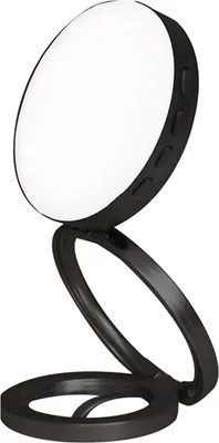 Produktbild von Foldablbe Magnetisches LED-Fuelllicht fuer Telefon-Selfie-Licht, LED-Videolicht 2600 K-9000 K, dimmbar, eingebauter Akku, Make-up-Spiegel-Ersatz fuer iPhone 16/15/14/13/12, Android-Telefon, Vlog, Selfie, Live-Streaming, Make-up