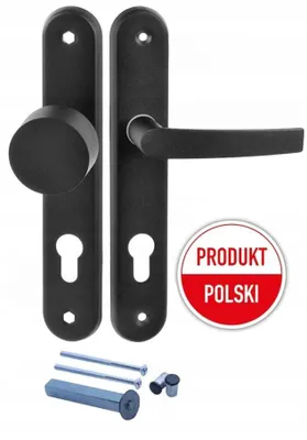 Produktbild von Steelfence Türgriff Pforte Tor Schwarz 90mm Abstand