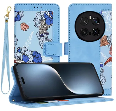 Zdjęcie produktu dla Etui Techsuit FlipCraft do Honor Magic7 Pro – jaskrawoniebieskie